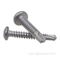 DIN7504K stainless steel 304 external hexagon flange face self -tapping screw